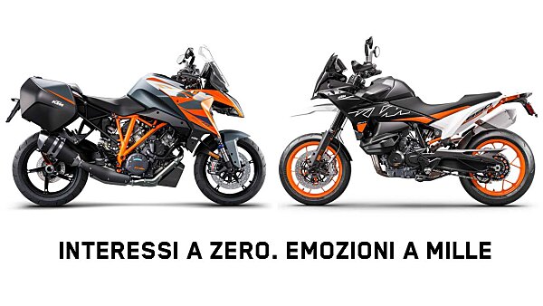KTM, interessi zero sui modelli 1290 Super Duke GT e 890 SMT