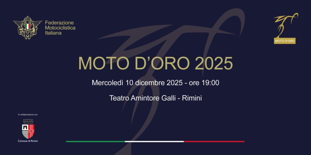 Moto d’Oro FMI 2025: a Rimini torna la notte delle leggende