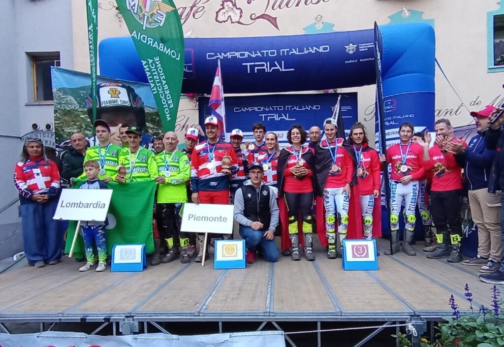 Piemonte protagonista al Trofeo delle Regioni Trial 2025