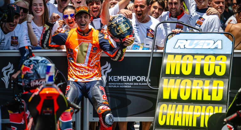 Moto3 Indonesia: Rueda è campione del mondo 2025
