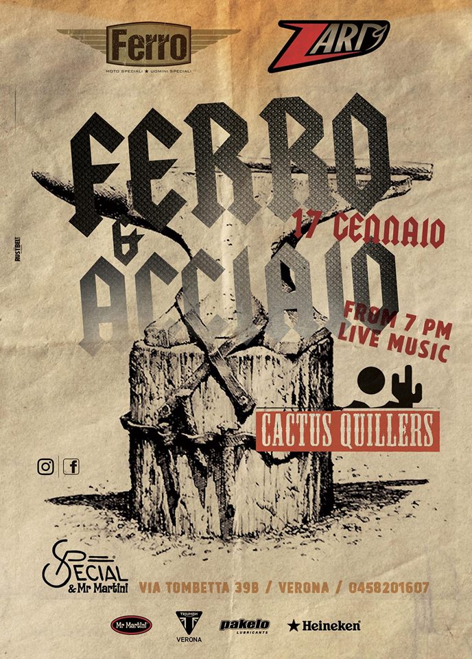 Zard e Ferro, una serata tra moto, scarichi e musica a Verona