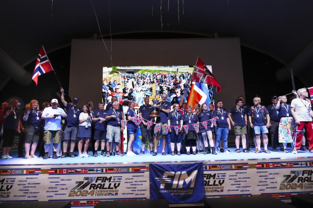 Rally FIM 2024, trionfa la Norvegia a Chianciano Terme