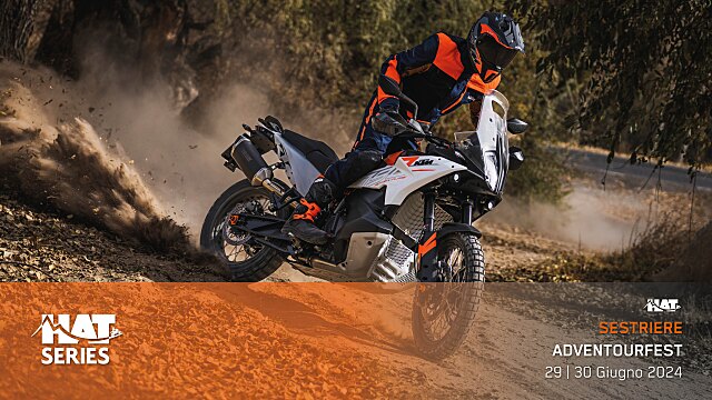 KTM chiude l’HAT Adventourfest 2024 a Sestriere