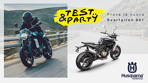 Husqvarna lancia i TEST&PARTY con la nuova Svartpilen 801