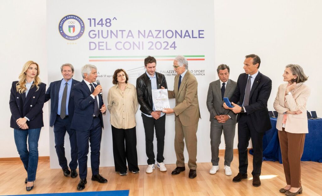 Al CONI la Medaglia d’Oro al Valore Atletico per Fabrizio Meoni