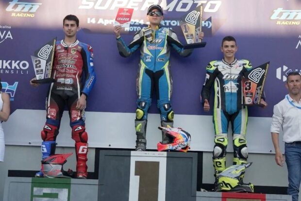 Talenti Azzurri FMI brillano all’esordio Supermoto di Ortona