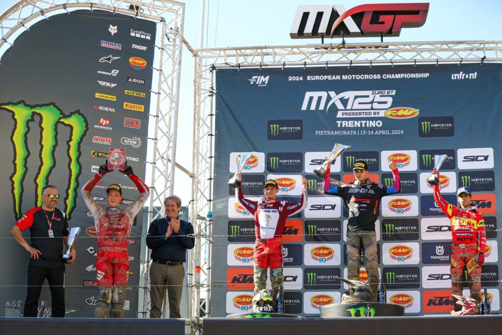 EMX125 Arco di Trento: doppietta azzurra Mancini-Bellei