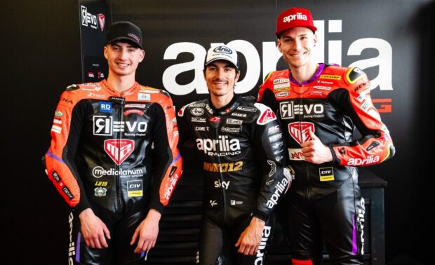Viñales al Dunlop CIV a Misano: test con Aprilia RSV4 e consigli ai giovani