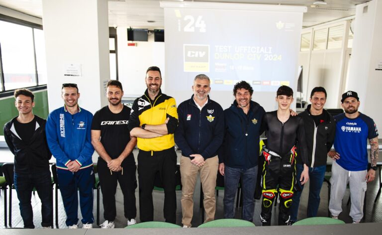 Dunlop CIV, a Misano i test aprono la stagione 2024