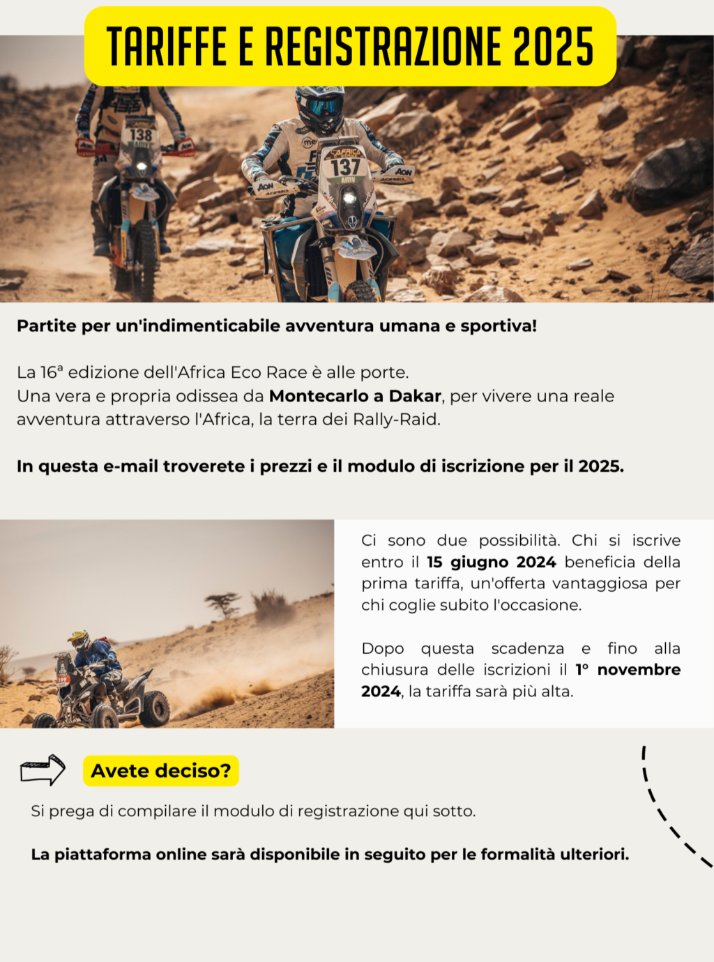 Africa Eco Race 2025, aperte le iscrizioni alla gara nel deserto