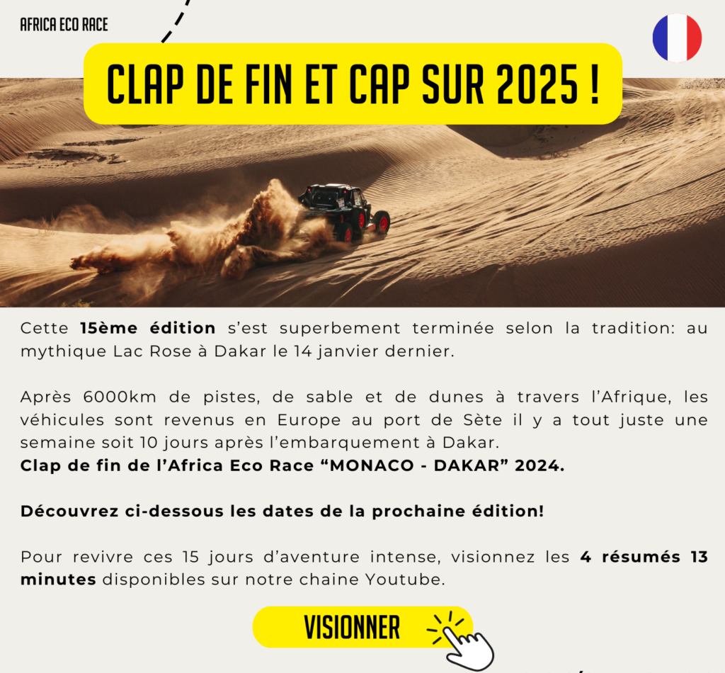 Africa Eco Race 2025: annunciate le date ufficiali