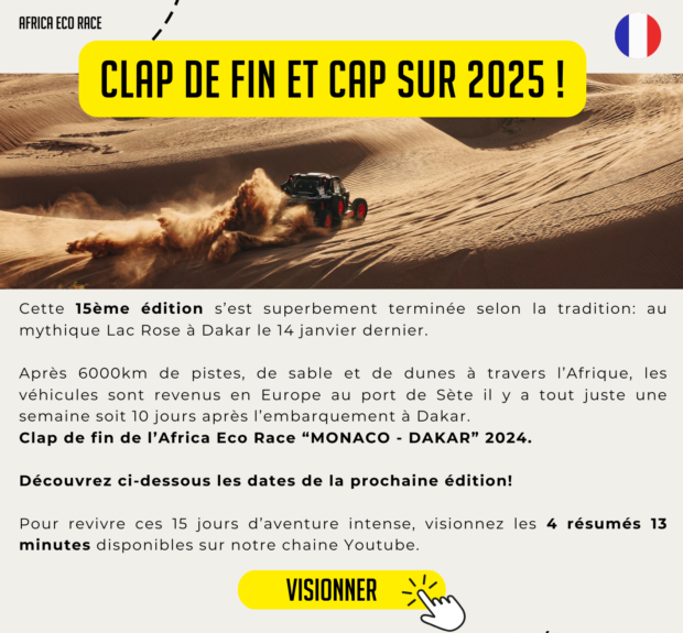 Africa Eco Race 2025: annunciate le date ufficiali