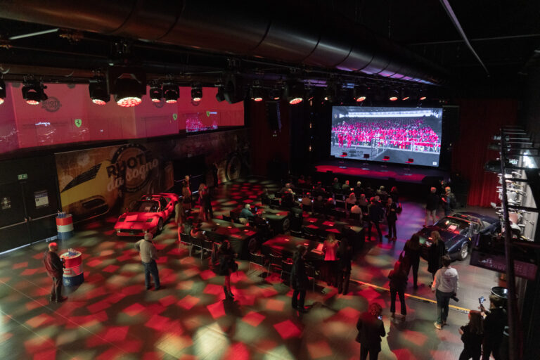 Ruote da Sogno apre la sala stampa per il lancio Ferrari F1 2024