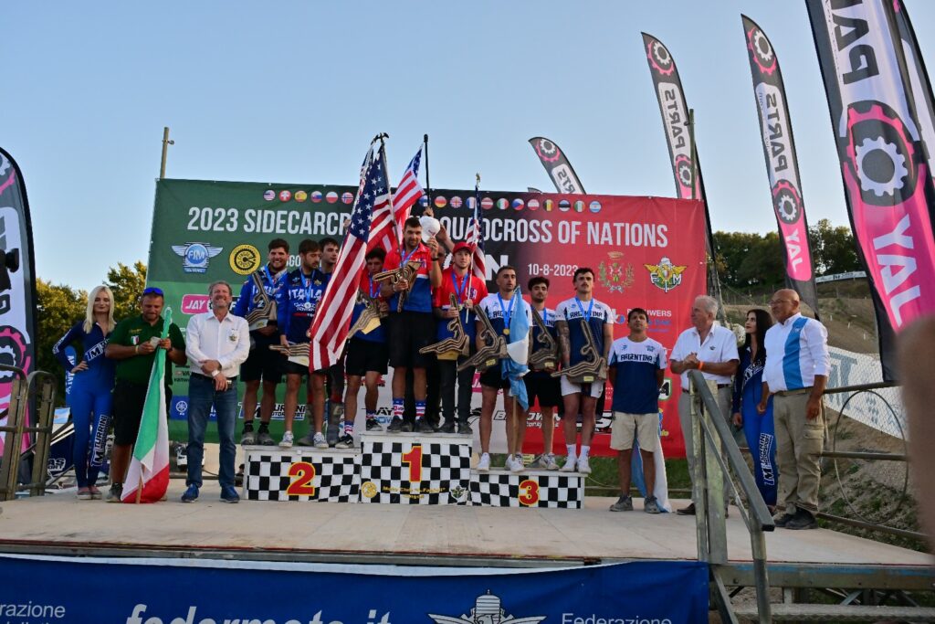 Quadcross delle Nazioni, Italia seconda dietro agli USA