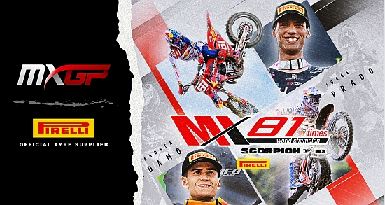 Pirelli, doppio titolo MXGP e MX2 con Prado e Adamo