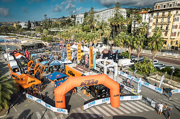 KTM alla HAT Sanremo-Sestriere con un team speciale