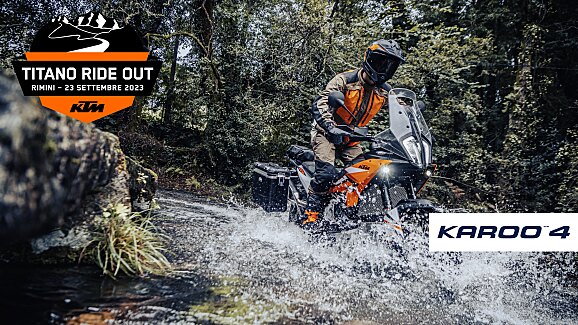 KTM Titano Ride Out, Metzeler partner con i Karoo4