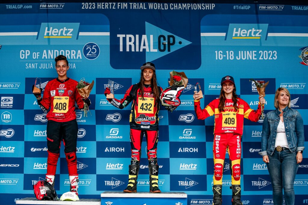 Doppio podio per Alessia Bacchetta nel Mondiale Trial in Andorra