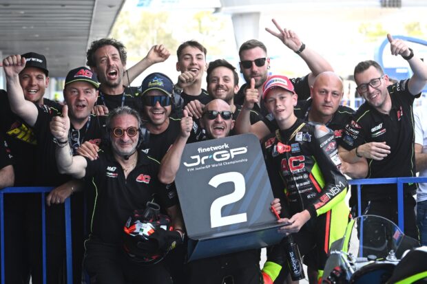 JuniorGP Jerez, doppio podio Pini e Talenti Azzurri protagonisti