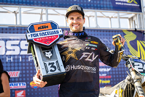 AMA Motocross, Hampshire subito a podio con Husqvarna