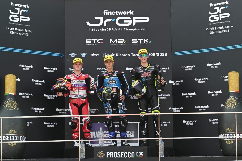JuniorGP Valencia: Lunetta e Pini guidano i Talenti Azzurri