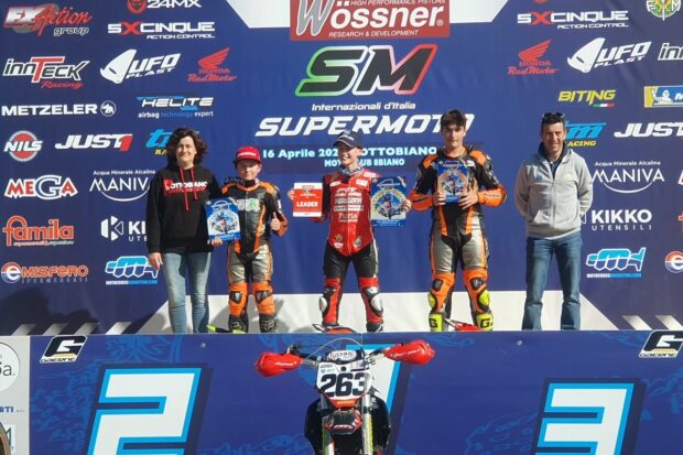 Pata Talenti Azzurri FMI Supermoto, debutto positivo a Ottobiano