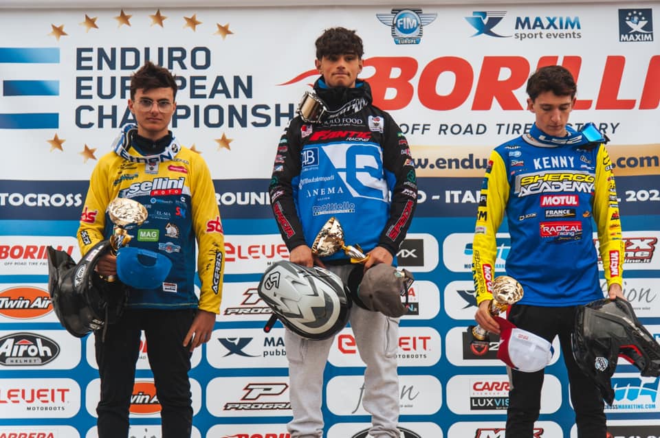 Pata Talenti Azzurri FMI dominano l’Europeo Enduro a Fabriano