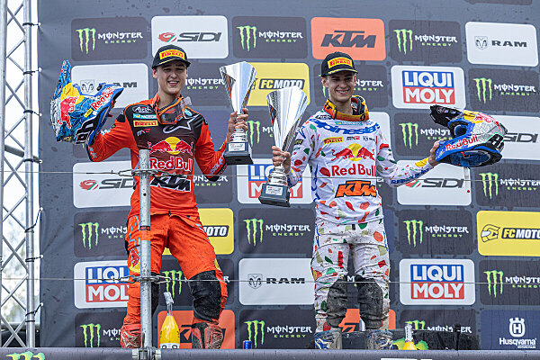 MXGP Trentino, Adamo trionfa in MX2 ed Everts sul podio