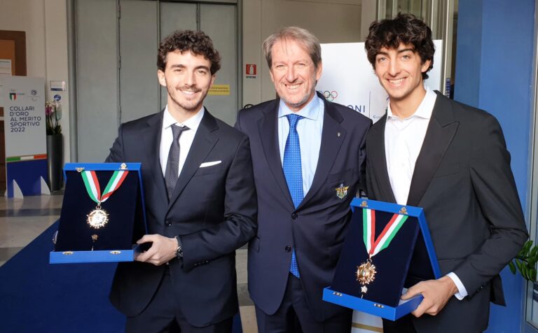 Bagnaia e Verona premiati con il Collare d’Oro CONI