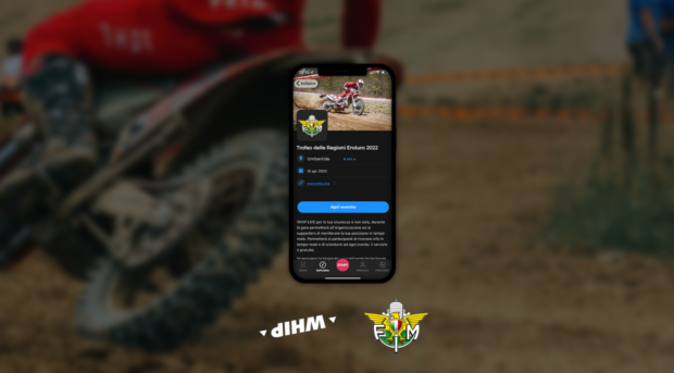 FMI testa il live tracking WHIP LIVE al Trofeo delle Regioni Enduro