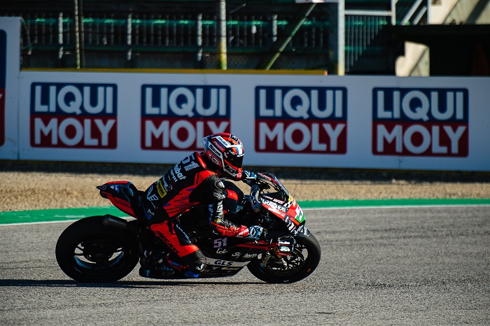 CIV Imola, Pirro in pole provvisoria nel Round LIQUI MOLY