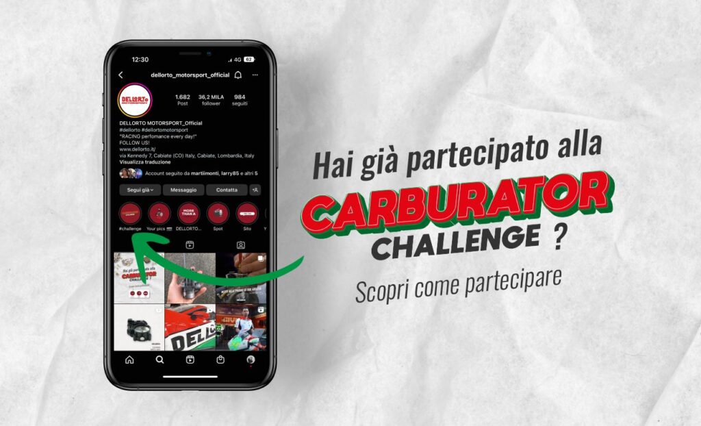 La Carburator Challenge DELLORTO conquista piloti e social