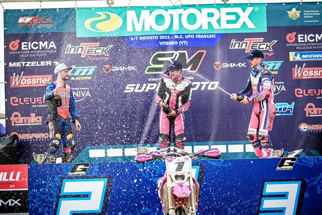 Talenti Azzurri FMI protagonisti a Viterbo nel Supermoto