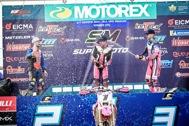 Talenti Azzurri FMI protagonisti a Viterbo nel Supermoto