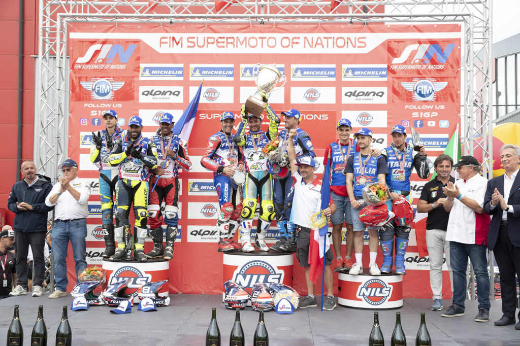 Supermoto delle Nazioni, Italia sul podio a Mettet