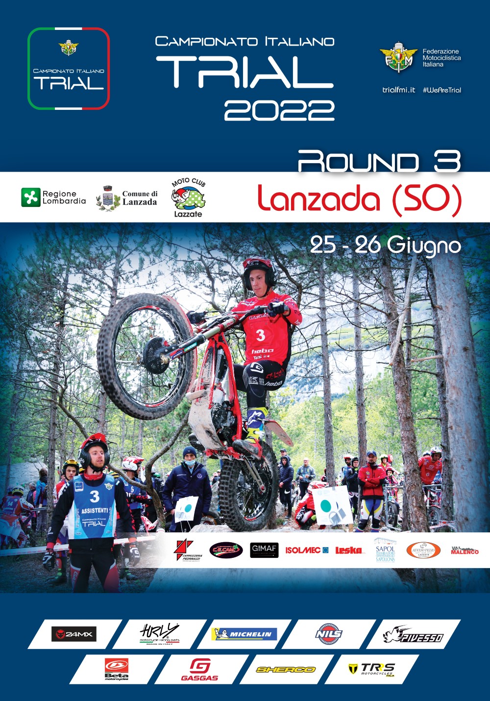 Il Campionato Italiano Trial fa tappa a Lanzada