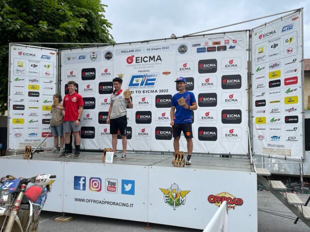 Elia Rigo terzo nella Junior 250 4T all’Italiano Under23