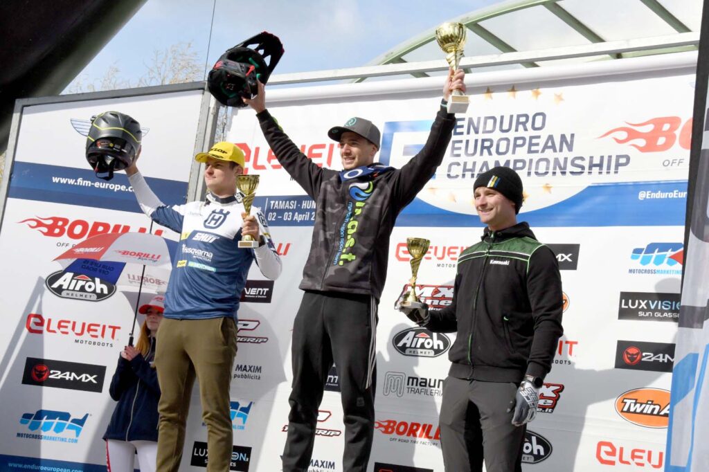 Recchia firma la sua prima vittoria E2 all’Europeo Enduro