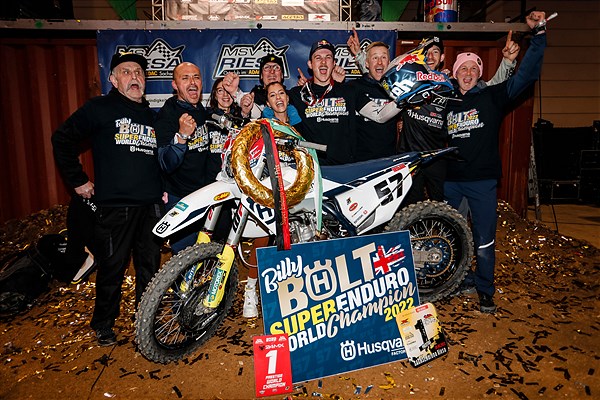 SuperEnduro, Billy Bolt campione del mondo 2022