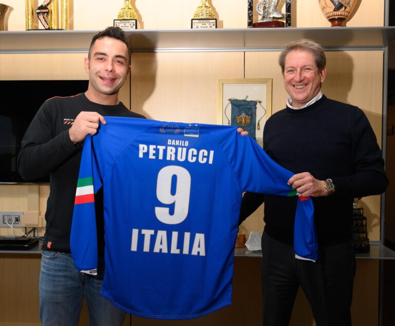 Petrucci, Maglia Azzurra FMI e sogno Sei Giorni