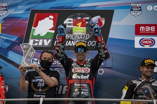 ELF CIV Mugello: Pirro fa cinquina in SBK, spettacolo in tutte le classi