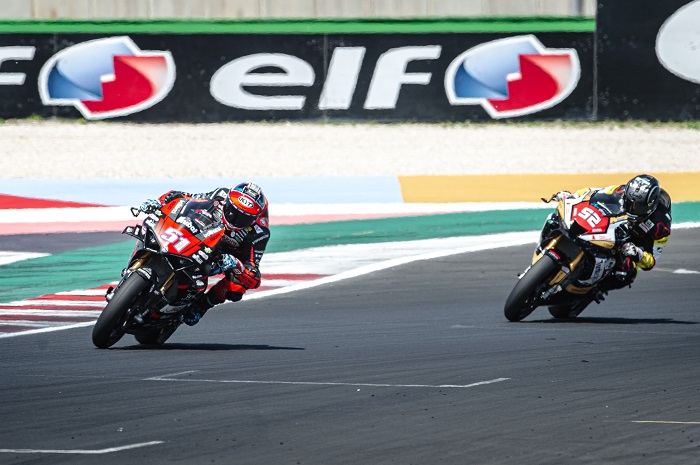 ELF CIV Misano: Pirro domina la SBK, Bertelle firma la Moto3