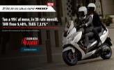 Nuovo Suzuki Burgman 400: maxi-scooter Euro 5 a 99 euro al mese