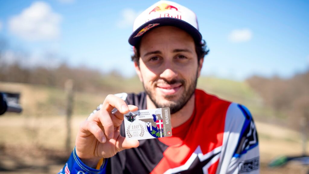 Andrea Dovizioso è il nuovo volto del tesseramento FMI