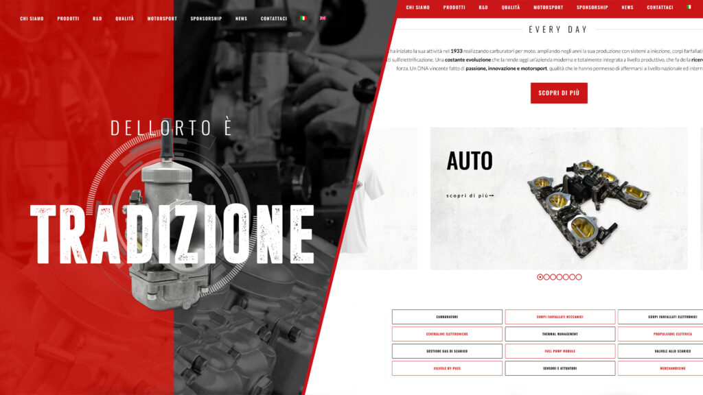 Nuovo sito Dell’Orto: focus su motorsport e museo virtuale