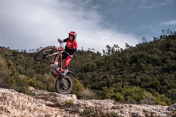 Alex Brancati corre con GasGas nel Trial 2021