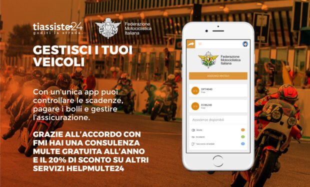 FMI e Tiassisto24, accordo digitale per i servizi ai motociclisti