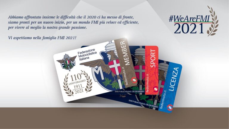 Campagna Tesseramento FMI 2021: bonus, sostegni e novità digitali
