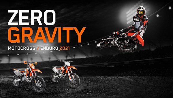 KTM Zero Gravity: finanziamento a TAN 0% sulla gamma offroad 2021
