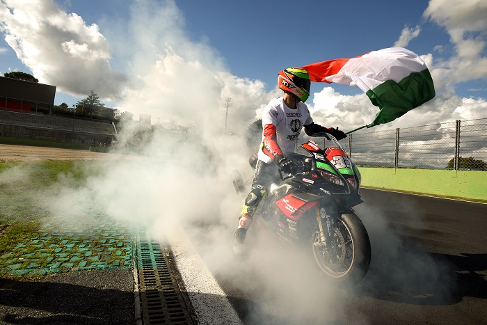 Savadori domina Vallelunga e conquista il titolo SBK ELF CIV 2020